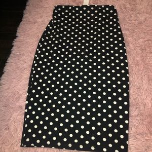 Polka dots skirt